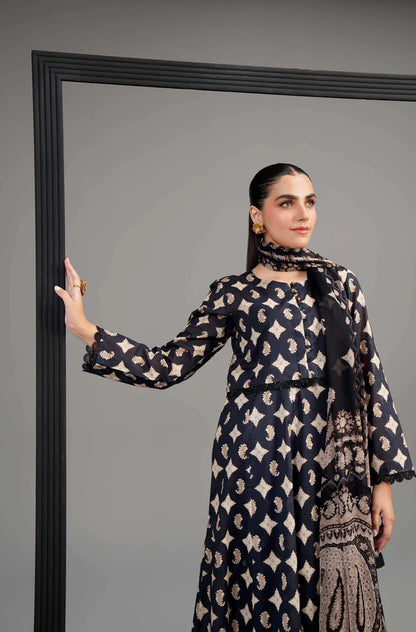 NISHAT | 2 PIECE UNSTITCHED PRINTED LAWN SUIT