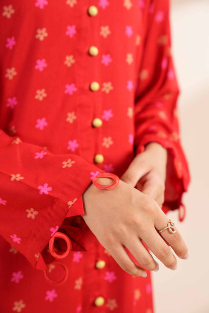 NISHAT | 3 PIECE UNSTITCHED PRINTED LAWN SUIT