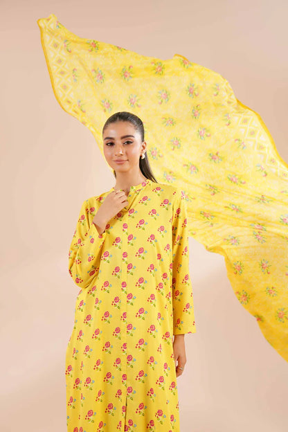 NISHAT | 3 PIECE UNSTITCHED PRINTED LAWN SUIT
