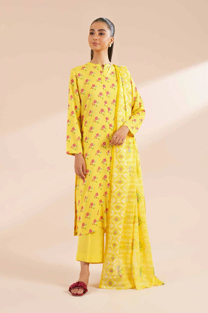NISHAT | 3 PIECE UNSTITCHED PRINTED LAWN SUIT