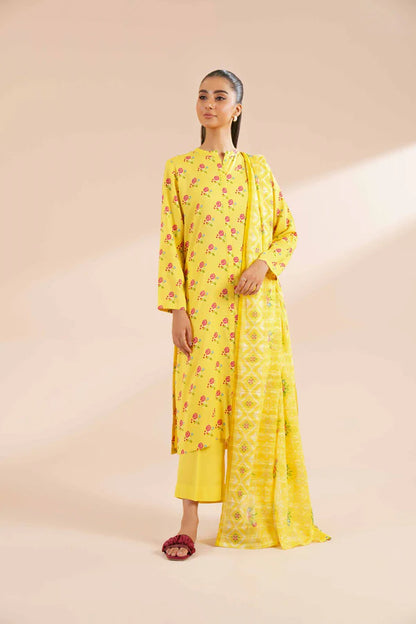 NISHAT | 3 PIECE UNSTITCHED PRINTED LAWN SUIT