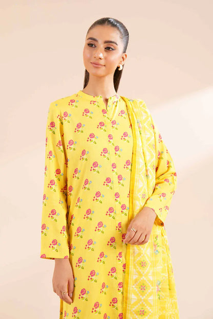 NISHAT | 3 PIECE UNSTITCHED PRINTED LAWN SUIT