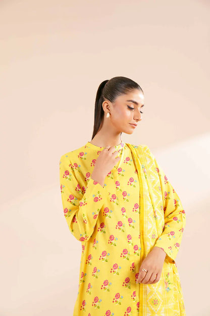 NISHAT | 3 PIECE UNSTITCHED PRINTED LAWN SUIT