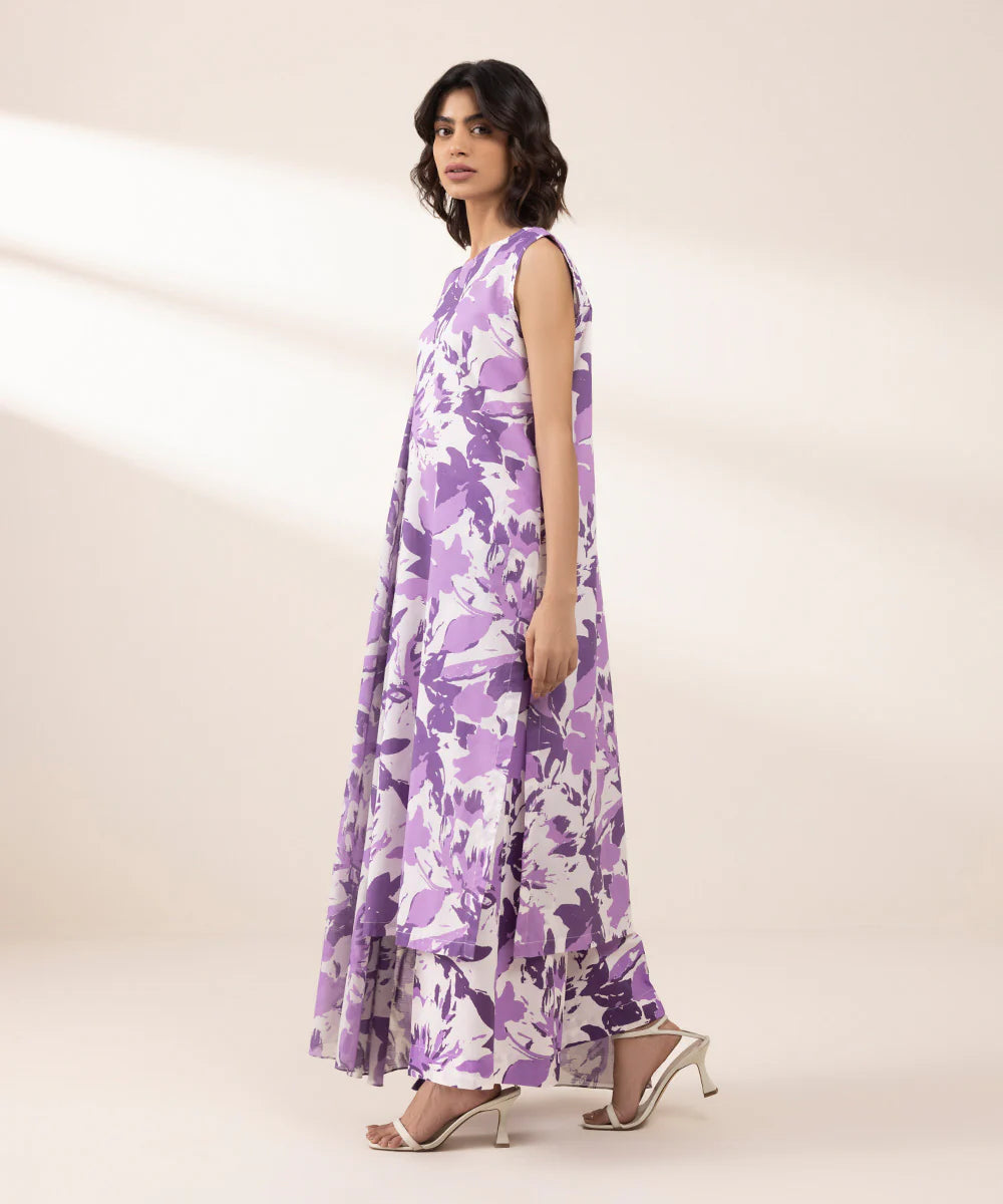 SAPPHIRE | UNSTITCHED 3 PIECE PRINTED LAWN SUIT