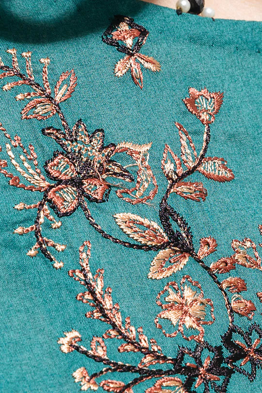 BEECHTREE | 2 Piece Unstitched Embroidered Lawn | Carolina Grace