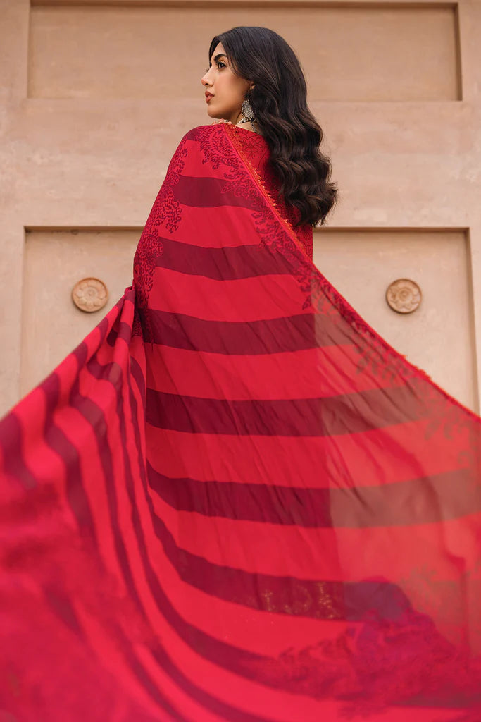 Charizma | 3-PC Unstitched Chunri Embroidered Lawn Suit