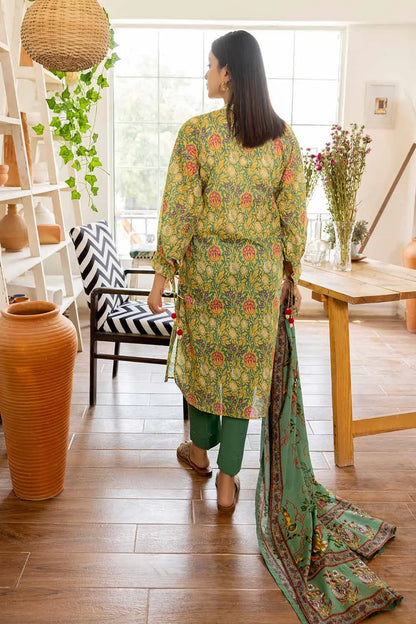Gul Ahmed | 3PC Printed Lawn Unstitched Suit