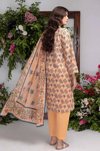 Gul Ahmed | 3PC Printed Lawn Unstitched Suit