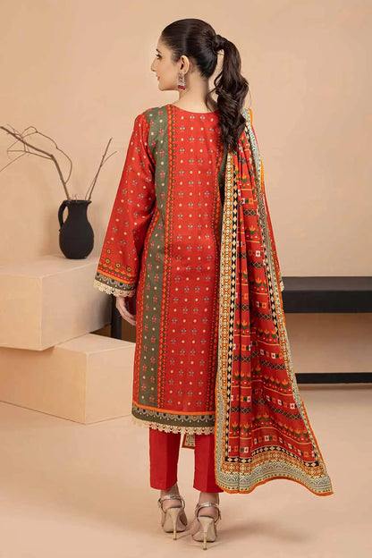 Gul Ahmed | 3PC Printed Lawn Unstitched Suit