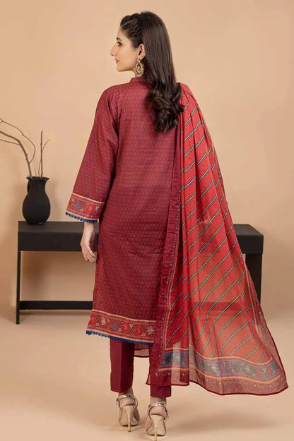 Gul Ahmed | 3PC Printed Lawn Unstitched Suit
