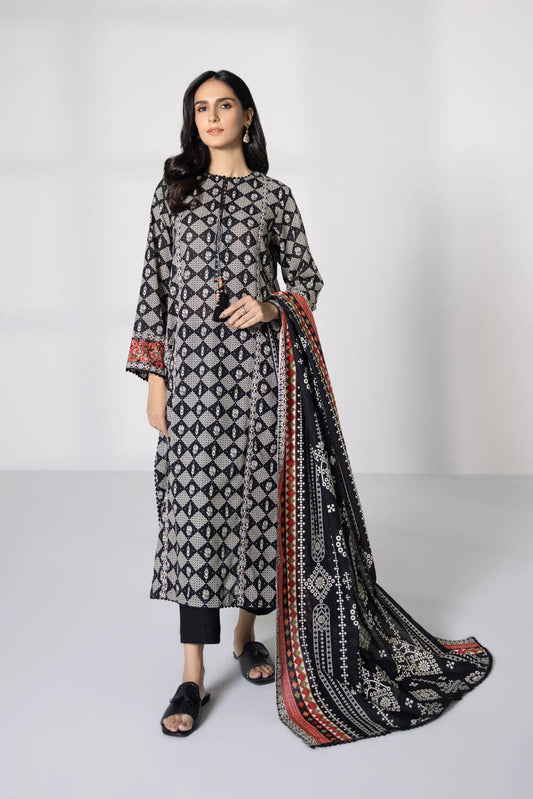 SAPPHIRE | UNSTITCHED 3 PIECE PRINTED LAWN SUIT