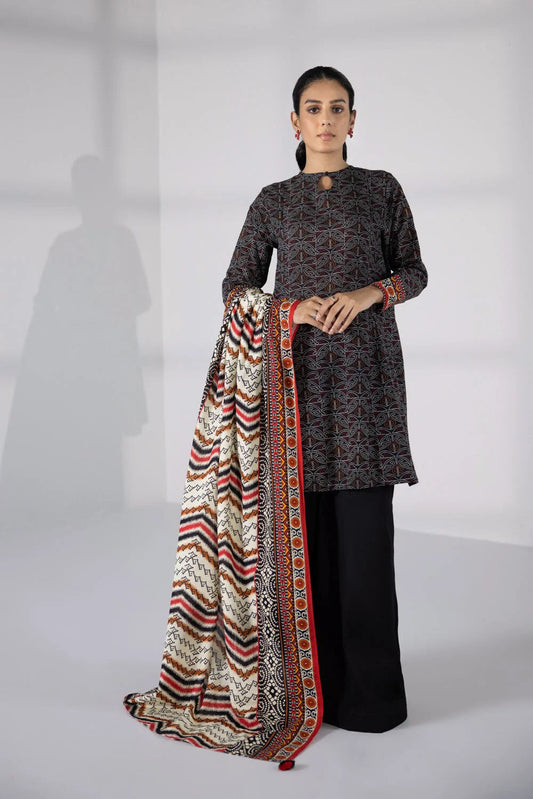 SAPPHIRE | UNSTITCHED 3 PIECE PRINTED LAWN SUIT