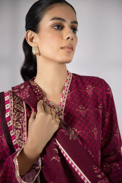 SAPPHIRE | UNSTITCHED 3 PIECE PRINTED LAWN SUIT