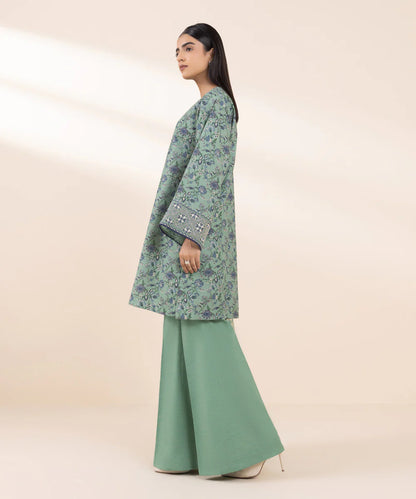 SAPPHIRE | UNSTITCHED 2 PIECE EMBROIDERED LIGHT KHADDAR SUIT