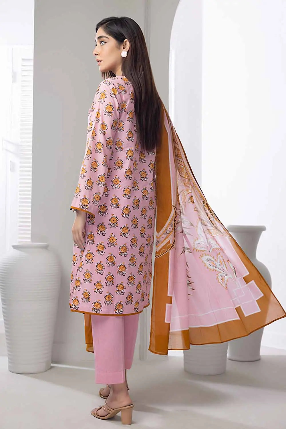 Gul Ahmed | 3PC Printed Lawn Unstitched Suit