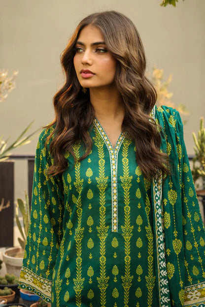 Lakhany | 3pc Unstitched Komal Prints with Printed Lawn Dupatta