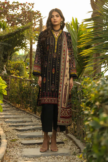 Lakhany | 3pc Unstitched Komal Prints with Printed Lawn Dupatta