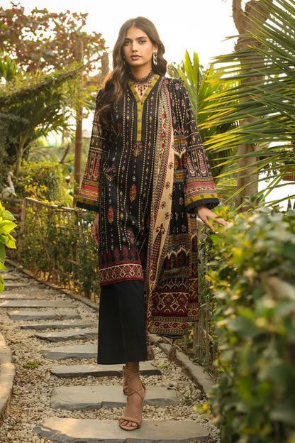 Lakhany | 3pc Unstitched Komal Prints with Printed Lawn Dupatta