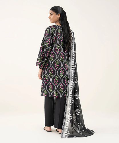 SAPPHIRE | UNSTITCHED 3 PIECE PRINTED LAWN SUIT