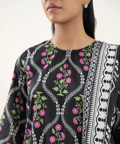 SAPPHIRE | UNSTITCHED 3 PIECE PRINTED LAWN SUIT