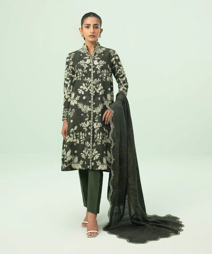 SAPPHIRE | UNSTITCHED 3 PIECE PRINTED LAWN SUIT
