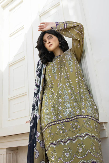 SAPPHIRE | UNSTITCHED 3 PIECE PRINTED LAWN SUIT