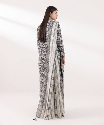SAPPHIRE | UNSTITCHED 2 PIECE EMBROIDERED CAMBRIC SUIT