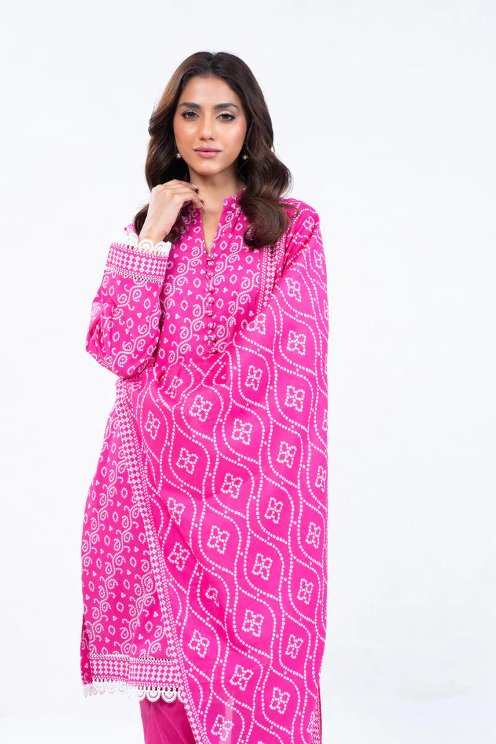 ALKARAM | Unstitched 3 Pc Printed Lawn Suit