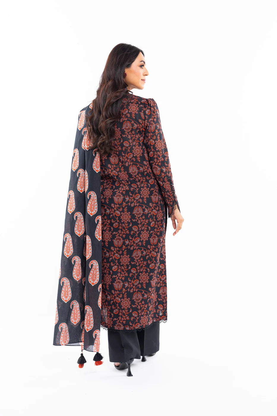 Alkaram | Unstitched 3 Pc Printed Lawn Suit With Lawn Dupatta