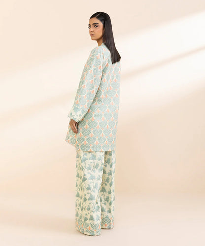 SAPPHIRE | UNSTITCHED 2 PIECE PRINTED CAMBRIC SUIT