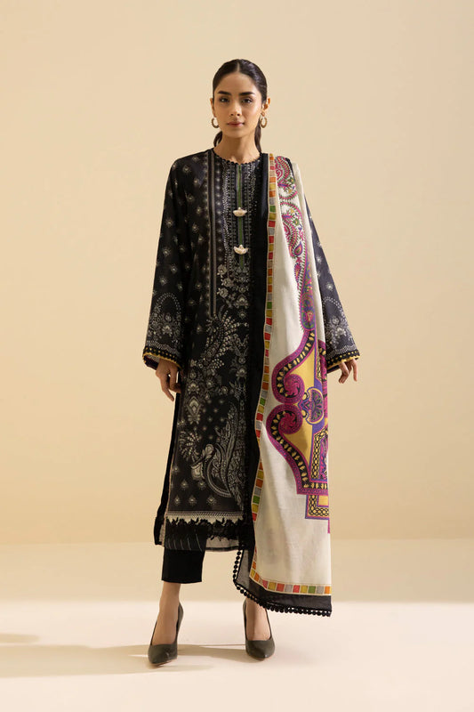 SAPPHIRE | UNSTITCHED 3 PIECE PRINTED LAWN SUIT