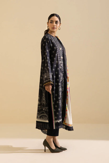 SAPPHIRE | UNSTITCHED 3 PIECE PRINTED LAWN SUIT