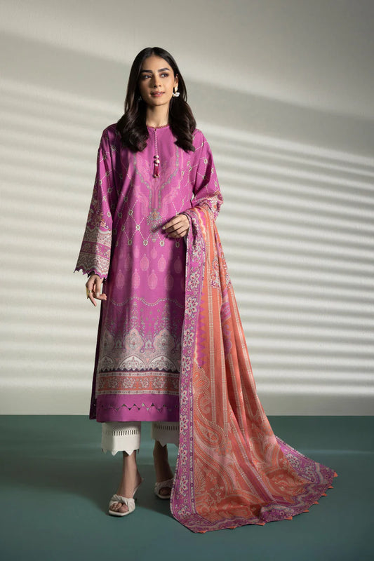 SAPPHIRE | UNSTITCHED 2 PIECE PRINTED KHADDAR SUIT