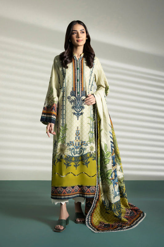 SAPPHIRE | UNSTITCHED 3 PIECE PRINTED LAWN SUIT