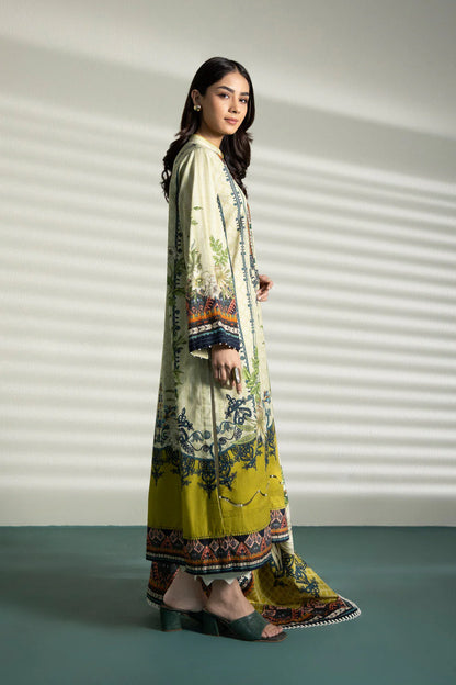 SAPPHIRE | UNSTITCHED 3 PIECE PRINTED LAWN SUIT