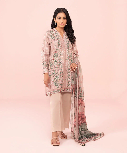 SAPPHIRE | UNSTITCHED 3 PIECE PRINTED LAWN SUIT