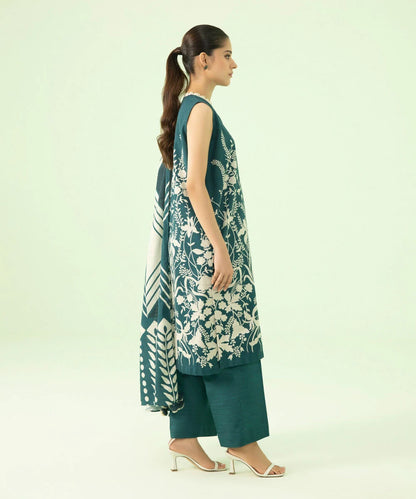 SAPPHIRE | UNSTITCHED 3 PIECE PRINTED LAWN SUIT