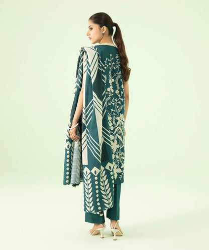 SAPPHIRE | UNSTITCHED 3 PIECE PRINTED LAWN SUIT