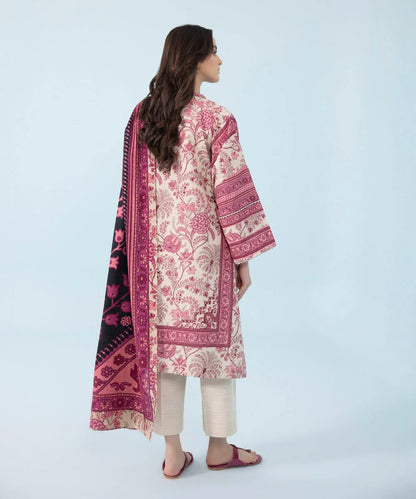SAPPHIRE | UNSTITCHED 3 PIECE PRINTED LAWN SUIT