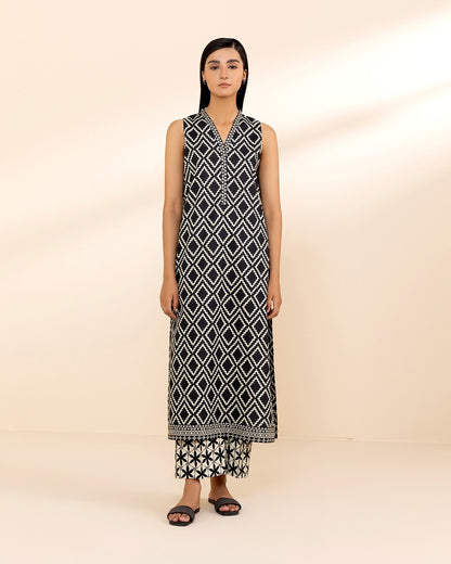 SAPPHIRE | UNSTITCHED 2 PIECE PRINTED LAWN SUIT
