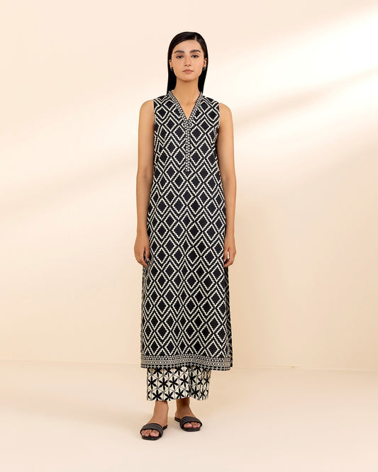 SAPPHIRE | UNSTITCHED 2 PIECE PRINTED LAWN SUIT