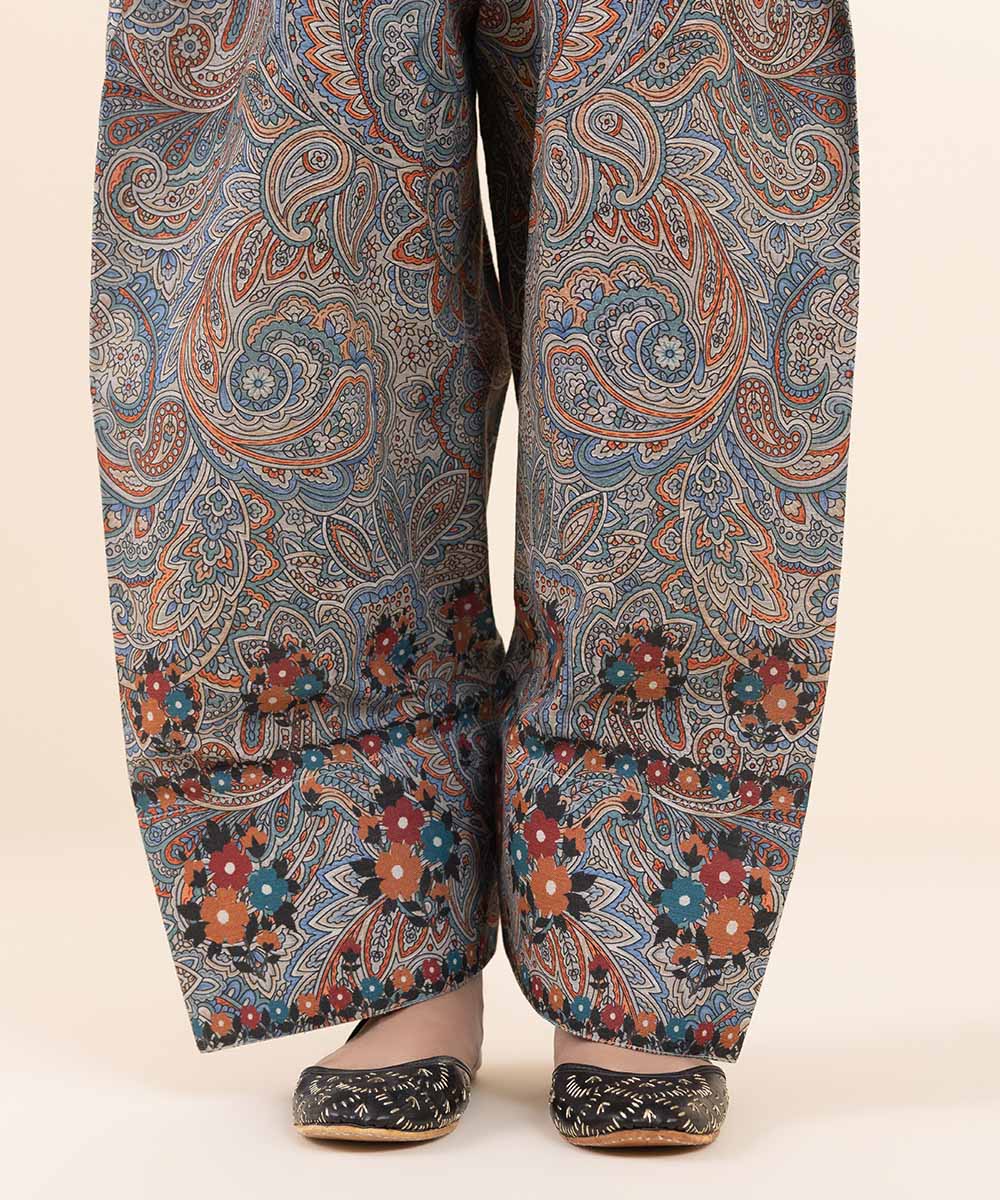 SAPPHIRE | UNSTITCHED 2 PIECE EMBROIDERED LIGHT KHADDAR SUIT