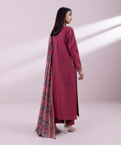 SAPPHIRE | UNSTITCHED 3 PIECE PRINTED LAWN SUIT