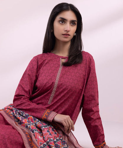 SAPPHIRE | UNSTITCHED 3 PIECE PRINTED LAWN SUIT