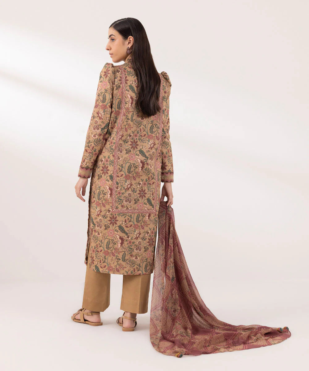 SAPPHIRE | UNSTITCHED 2 PIECE PRINTED LAWN SUIT