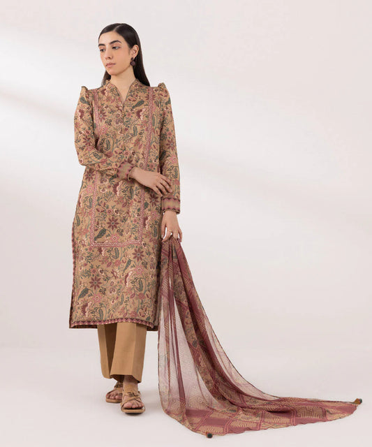 SAPPHIRE | UNSTITCHED 2 PIECE PRINTED LAWN SUIT