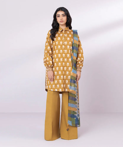 SAPPHIRE | UNSTITCHED 3 PIECE PRINTED LAWN SUIT