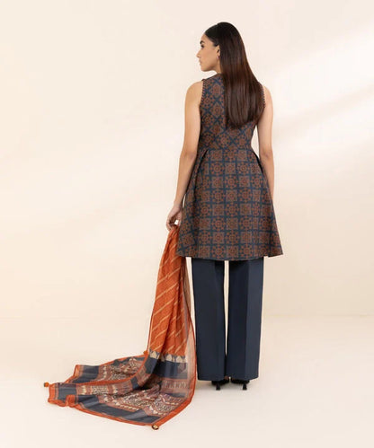 SAPPHIRE | UNSTITCHED 2 PIECE PRINTED LAWN SUIT