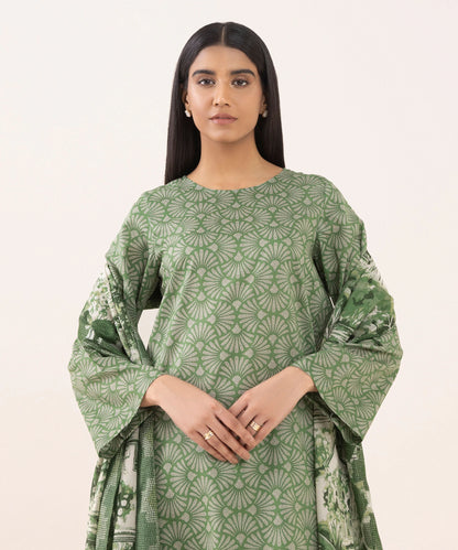 SAPPHIRE | UNSTITCHED 3 PIECE PRINTED LAWN SUIT