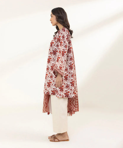 Sapphire | Unstitched 3Pc Printed Cambric Suit | U3PE-DY23V4-5B